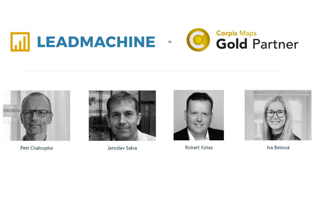 LEADMACHINE se stává Gold Partnerem Corpis Maps