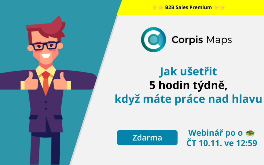 B2B Webinář po o 🥗 – Jak ušetřit 5 hodin týdně, když máte práce nad hlavu